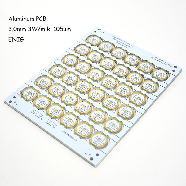 Circuit imprimé en aluminium à 1 couche